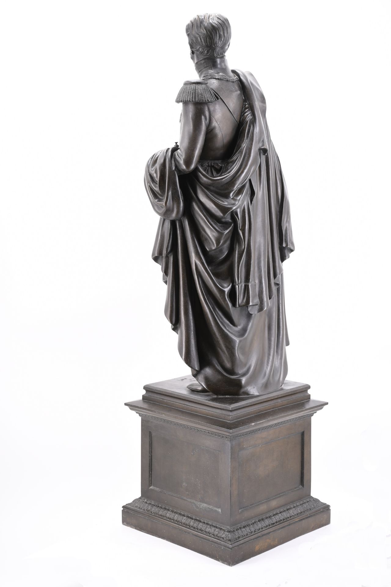 Carl Cauer 1828 Bonn - 1885 Bad Kreuznach: Statue of King Frederick William IV of Prussia - Image 12 of 12