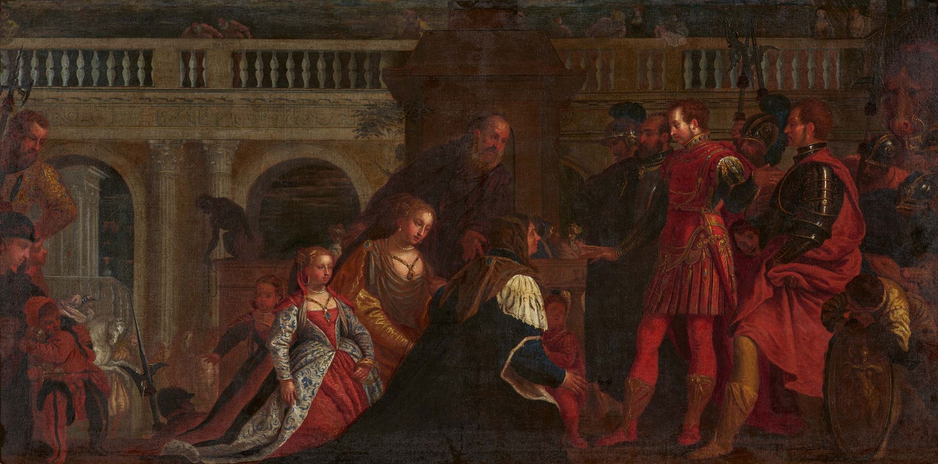 Paolo Caliari 1528 Verona - 1588 Venice: The Family of Darius at the Feet of Alexander