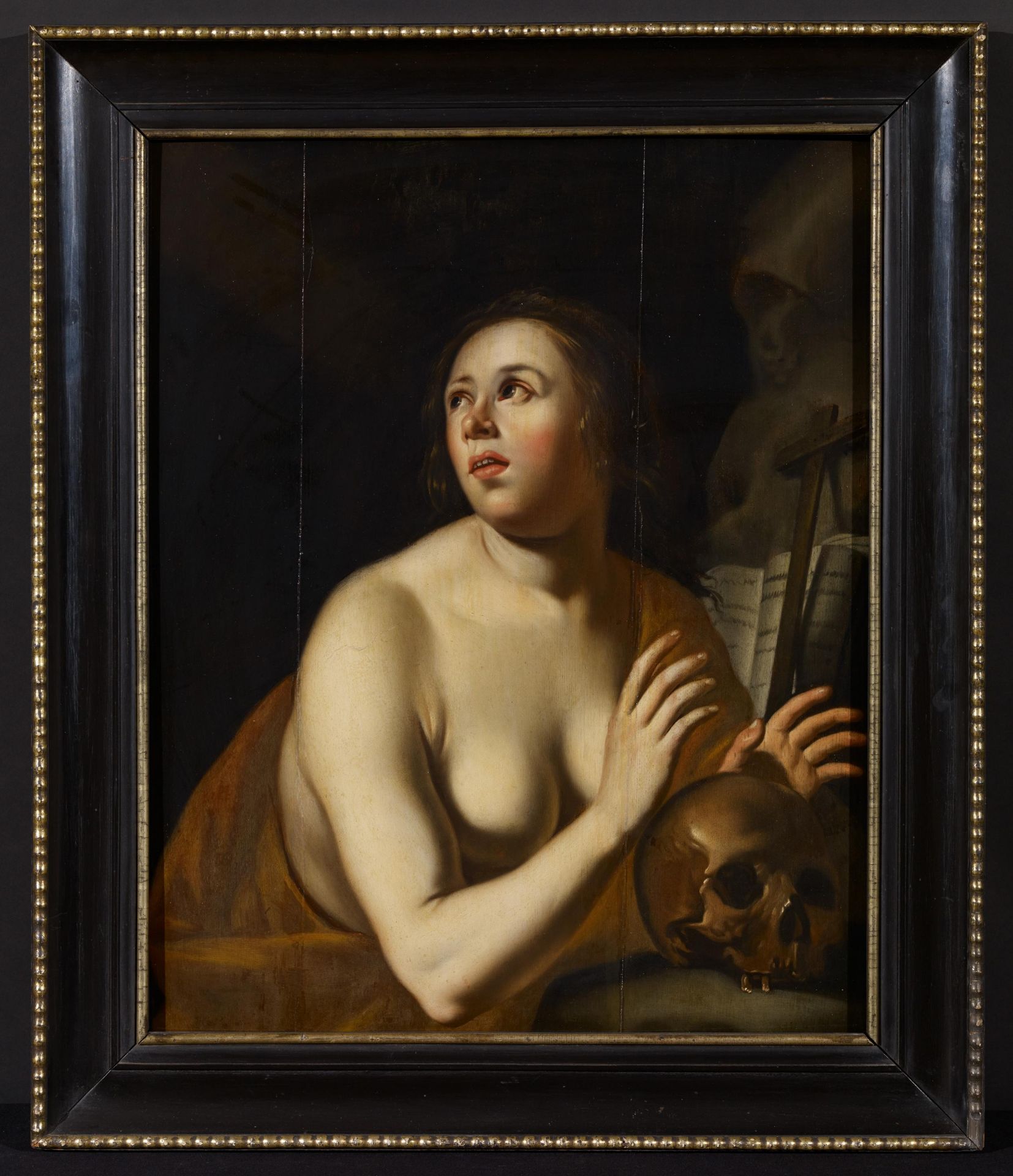 Jan Gerritsz van Bronckhorst 1603 Utrecht - 1661 Amsterdam: The Penitent Mary Magdalene - Image 2 of 4
