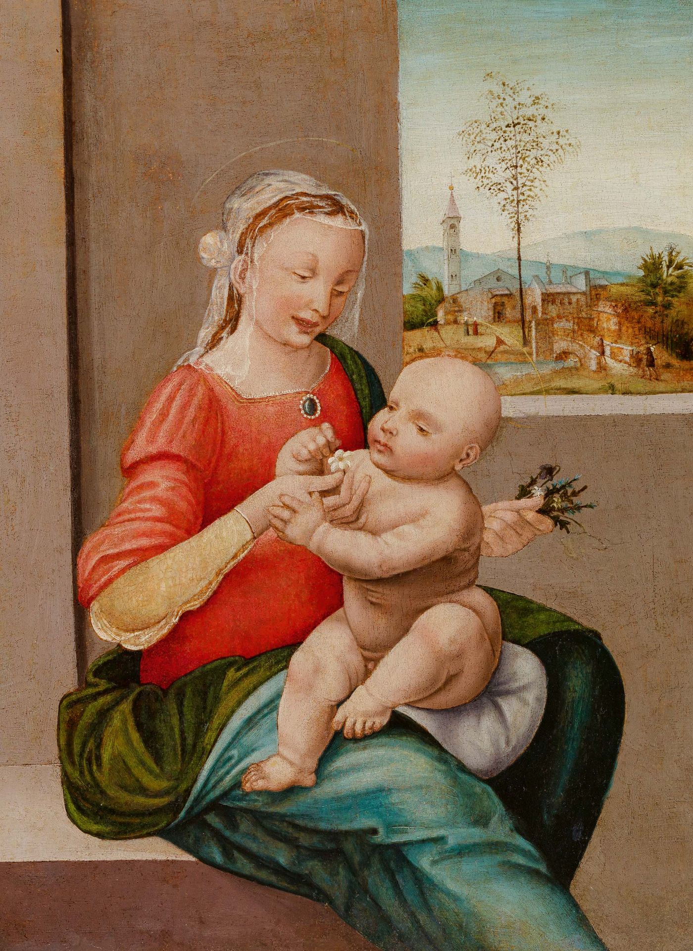 Leonardo Da Vinci 1452 Vinci - 1519 Amboise: Virgin and Child