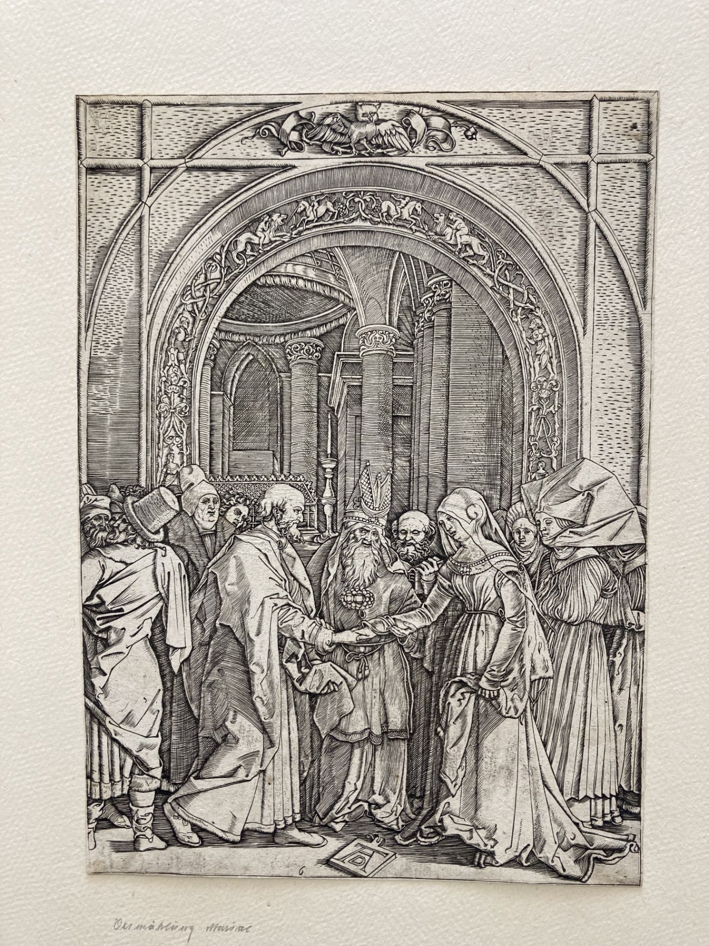 Marcantonio Raimondi ca. 1480 Molinella - 1534 Bologna: Life of the Virgin - Image 15 of 20