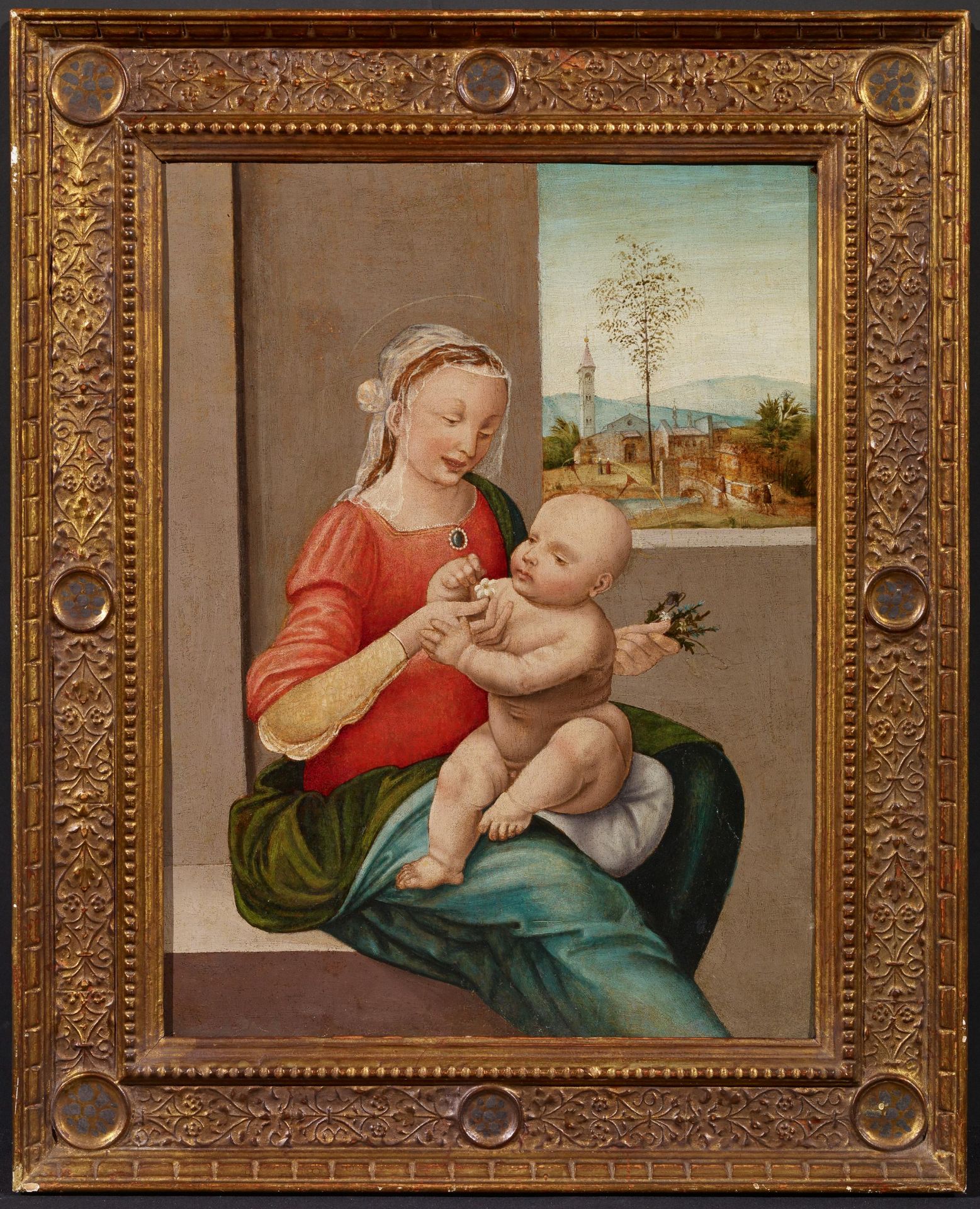 Leonardo Da Vinci 1452 Vinci - 1519 Amboise: Virgin and Child - Image 2 of 4