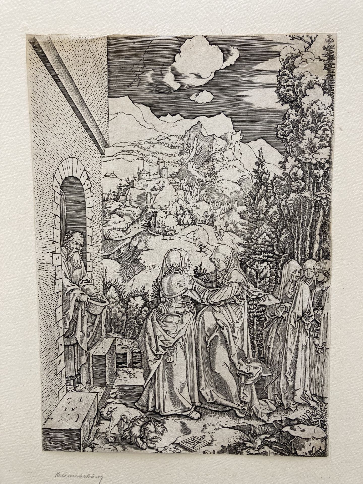 Marcantonio Raimondi ca. 1480 Molinella - 1534 Bologna: Life of the Virgin - Image 11 of 20