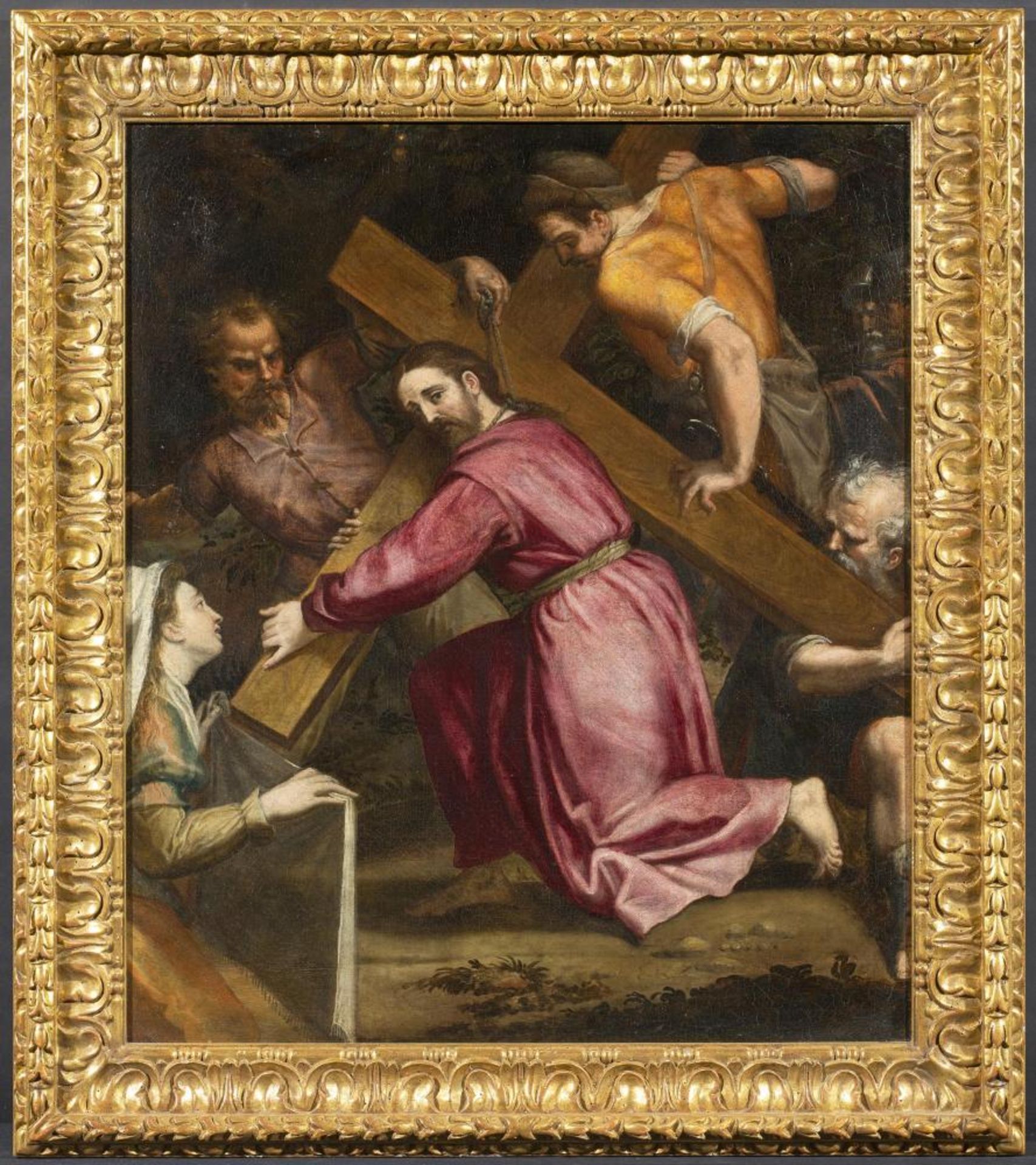 Florentine School: Christ Carrying the Cross - Image 2 of 5