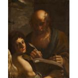 Giovanni Francesco Barbieri: Der Heilige Evangelist Matthäus