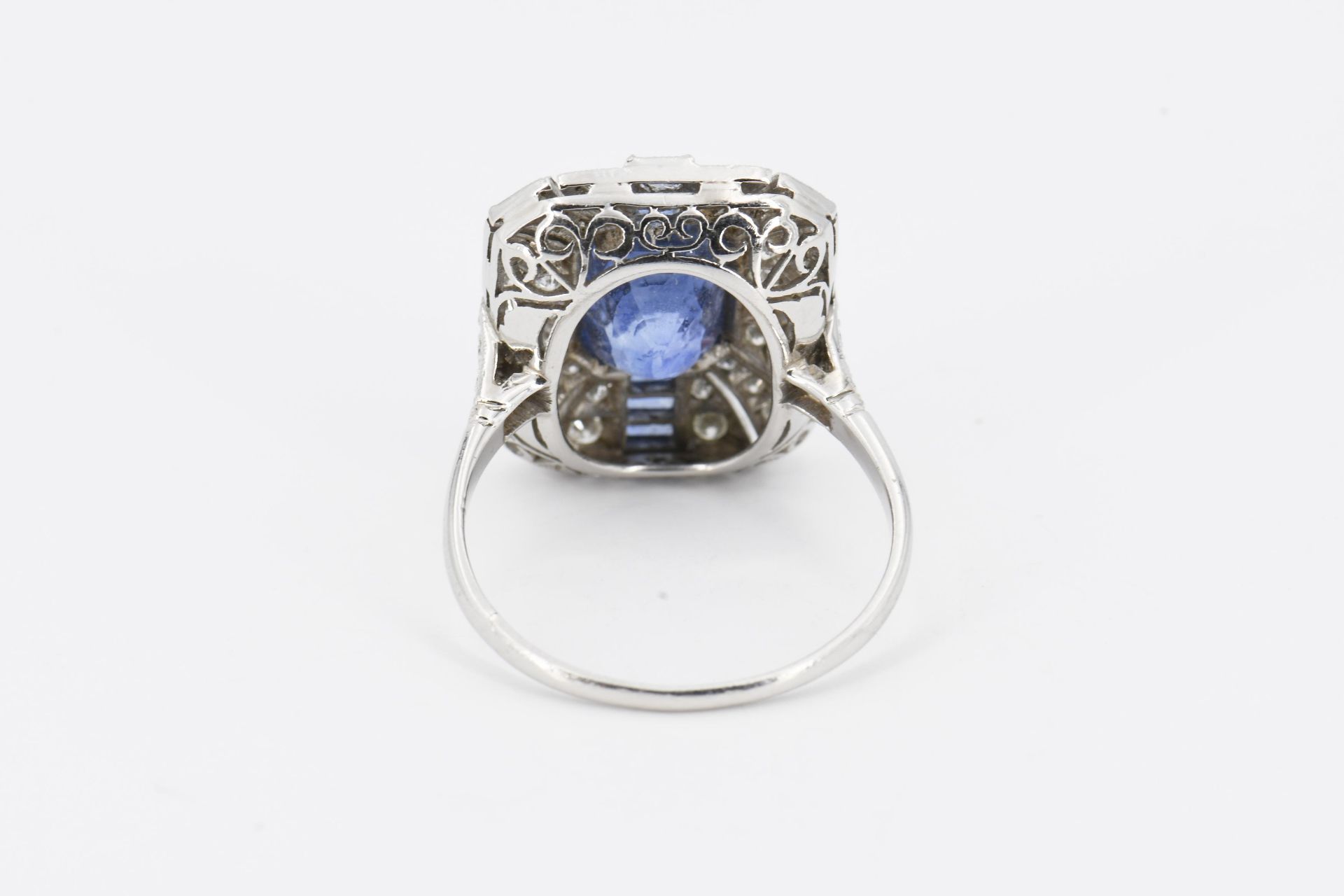 Saphir-Diamant-Ring - Bild 4 aus 6