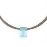 Aquamarin-Collier