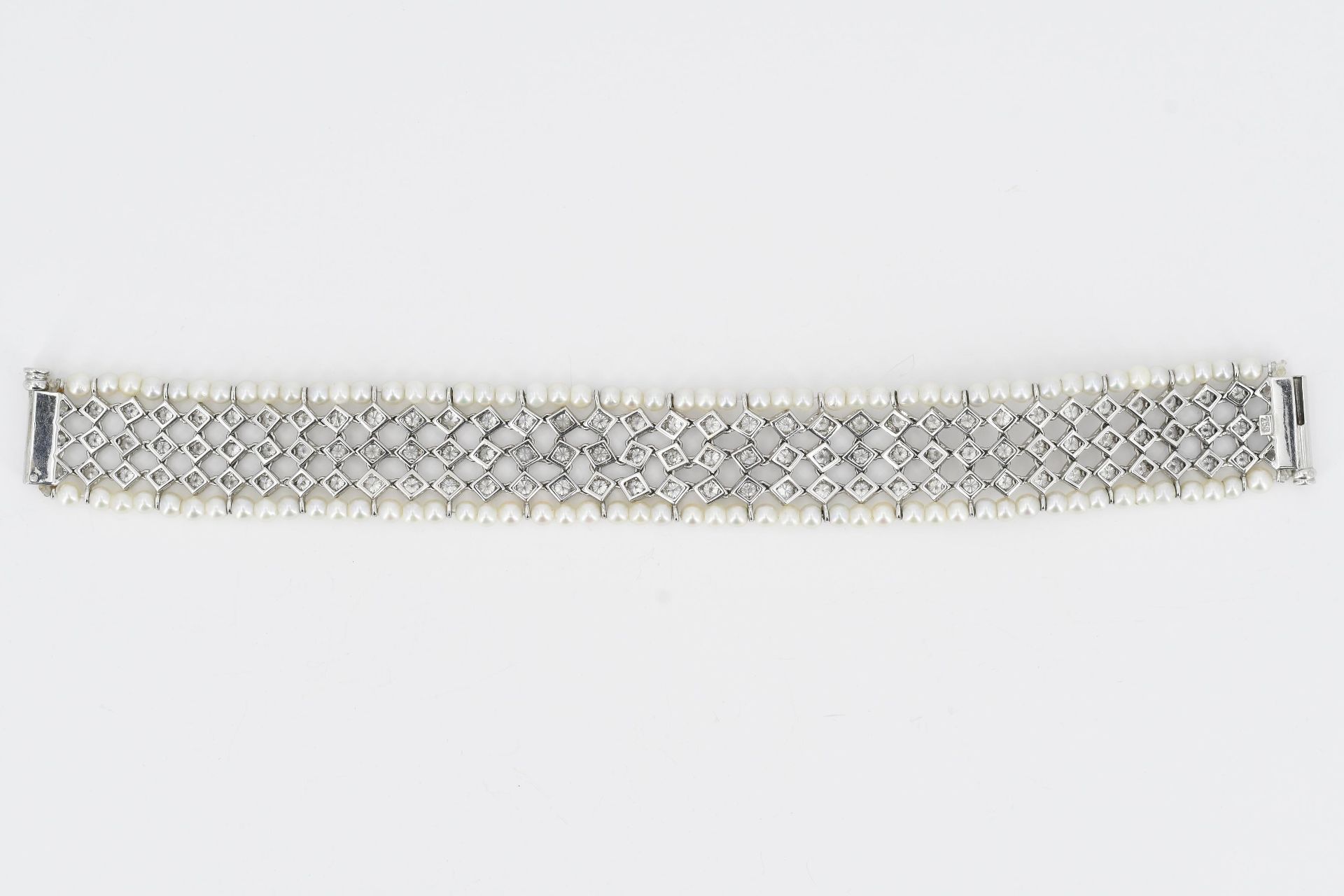 Diamant-Perl-Armband - Bild 3 aus 5