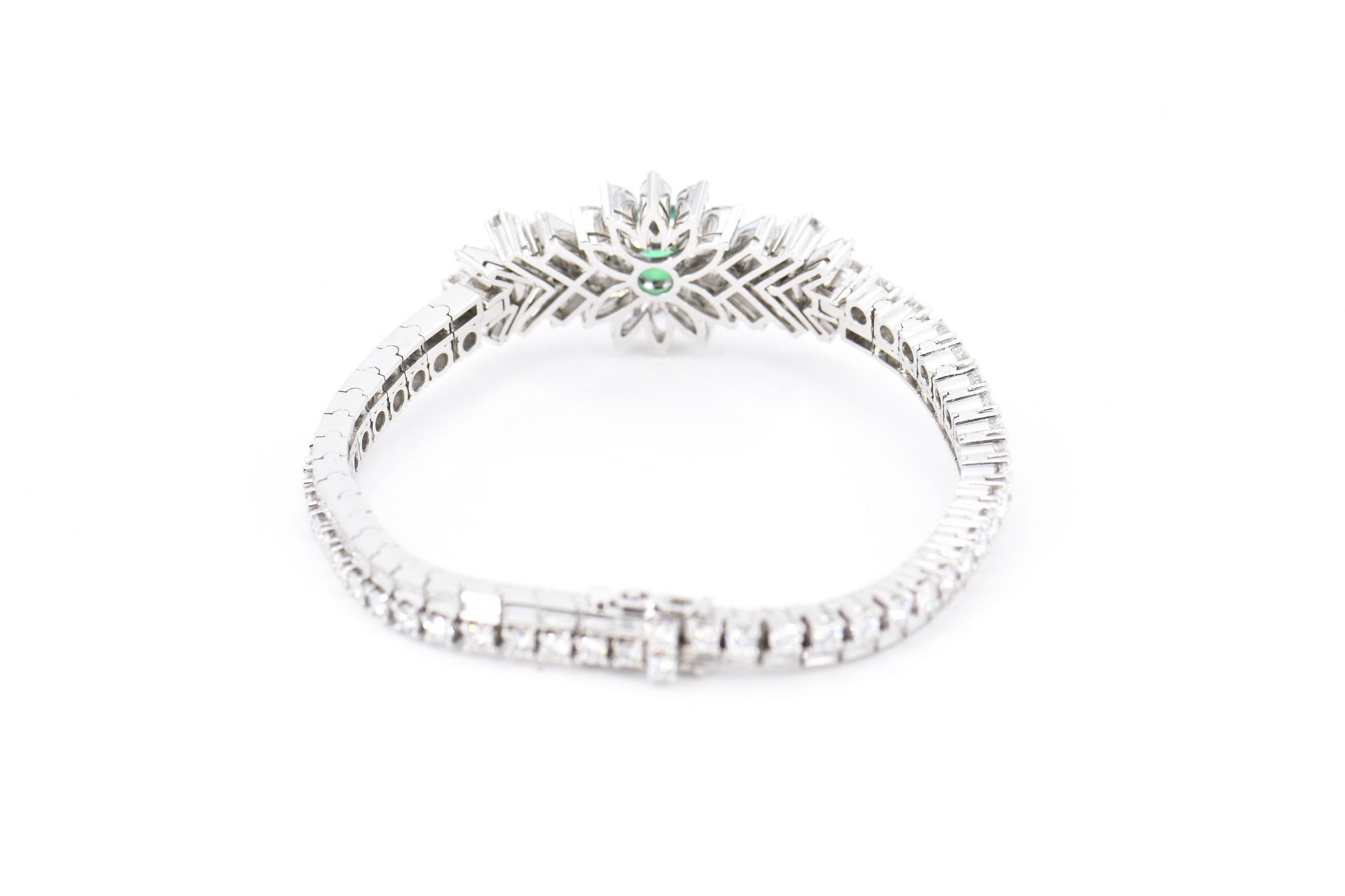 Smaragd-Diamant-Armband - Bild 4 aus 6