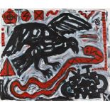 AR Penck: Schlange und Adler