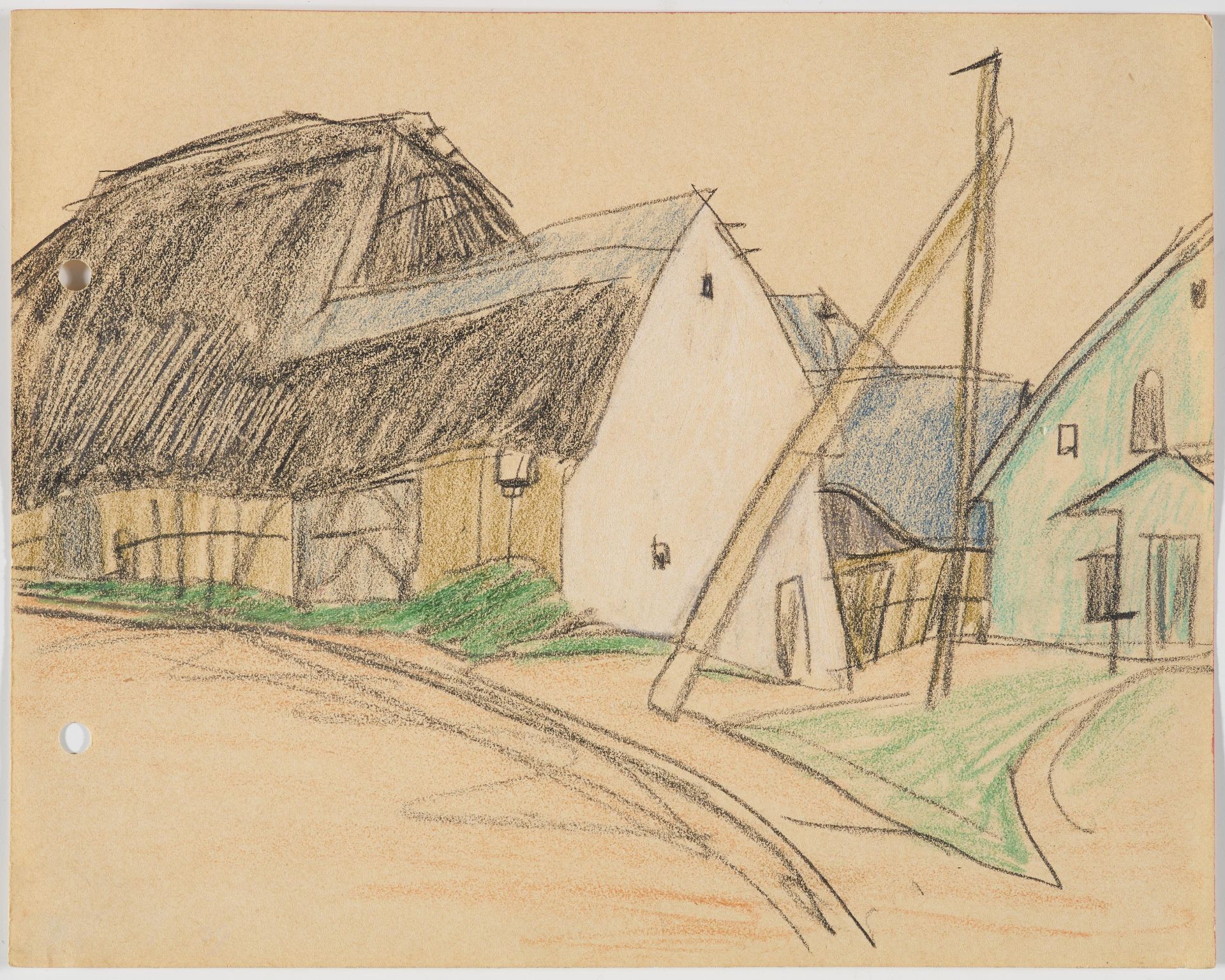 Lyonel Feininger: Auf dem Gutshof - Image 2 of 3