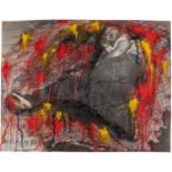 Arnulf Rainer: Ohne Titel (Painted over: Berliner Konzert)