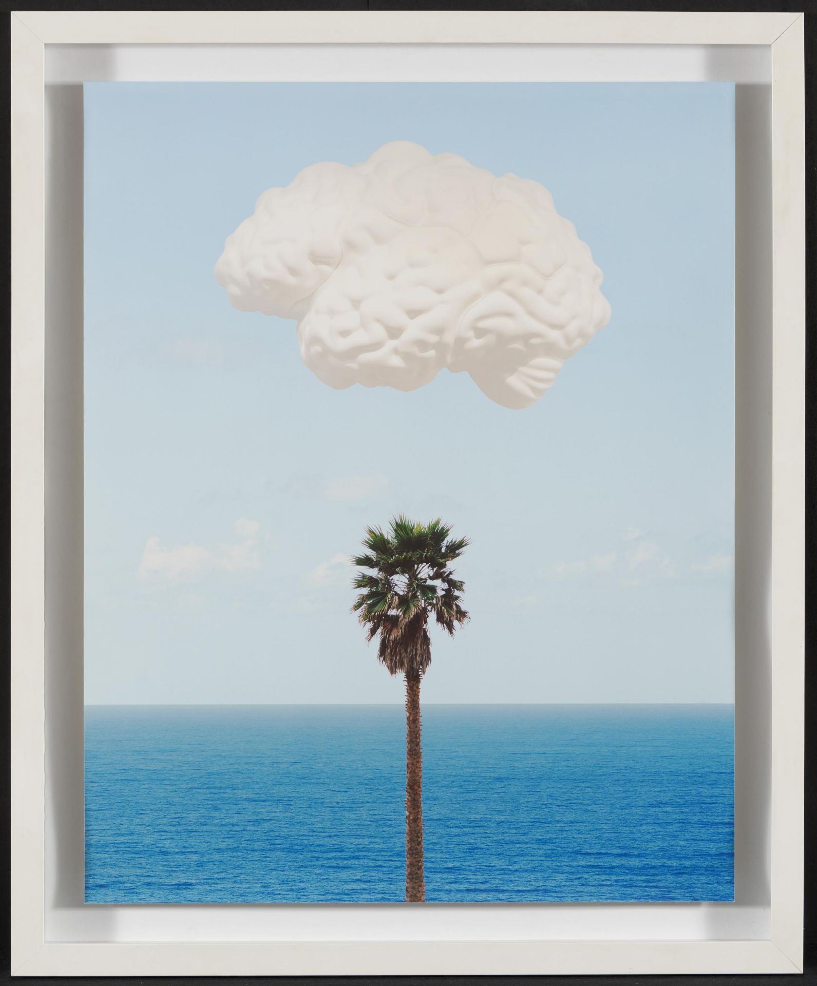 John Baldessari: Brain Cloud (With Seascape and Palm Tree) - Image 2 of 4