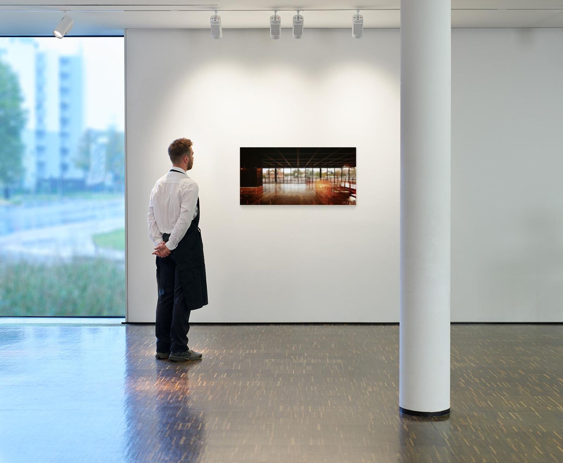 Michael Wesely: Neue Nationalgalerie Berlin (1.4. 2016 - 26.4. 2017) - Image 3 of 3