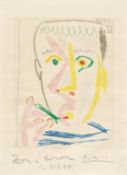Pablo Picasso: Fumeur II