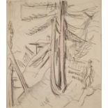 Ernst Ludwig Kirchner: Tannen und Alphütte (Stafelalp)
