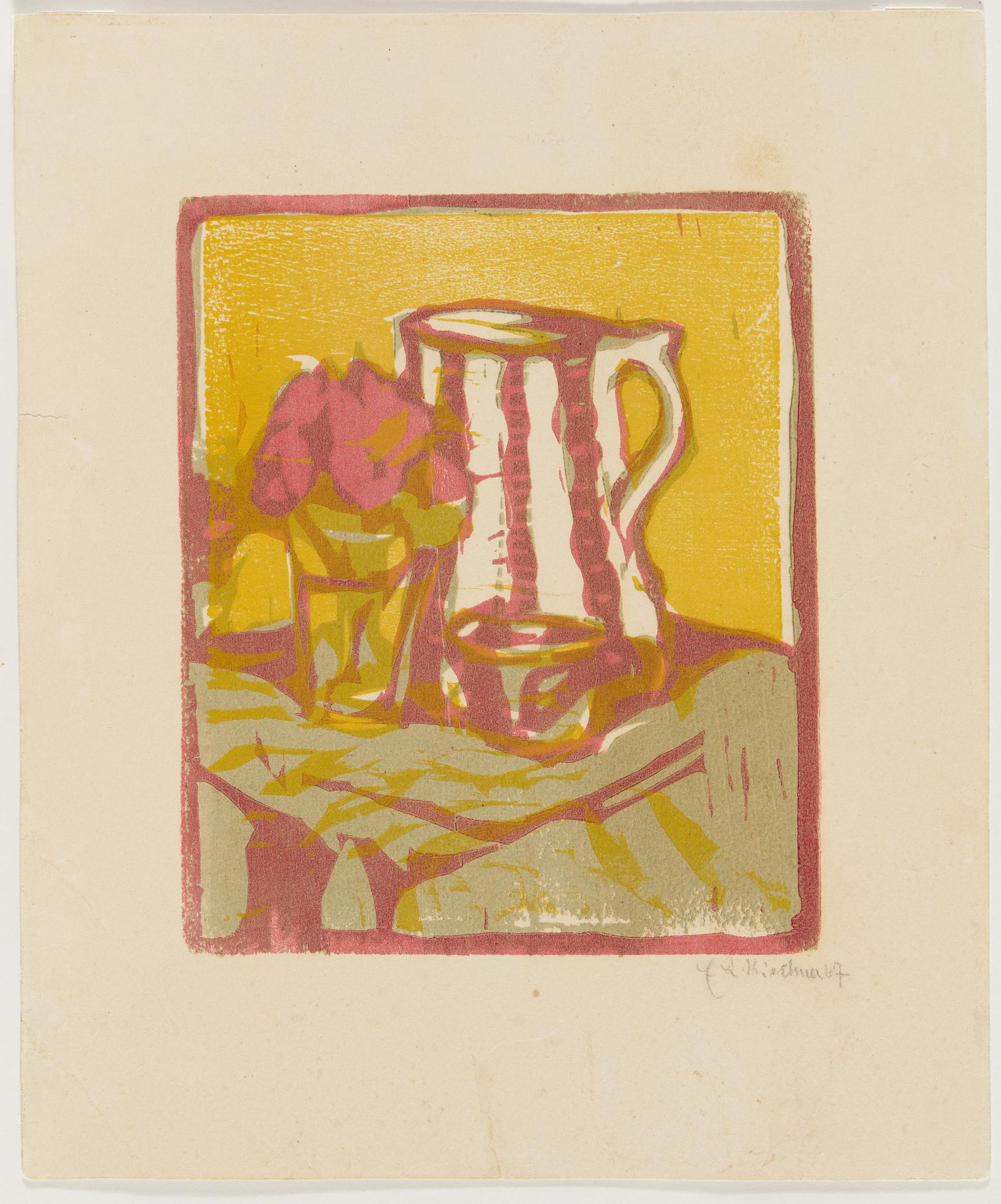 Ernst Ludwig Kirchner: Stillleben - Image 2 of 4