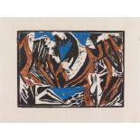 Ernst Wilhelm Nay: Zwei Badende am Bergsee