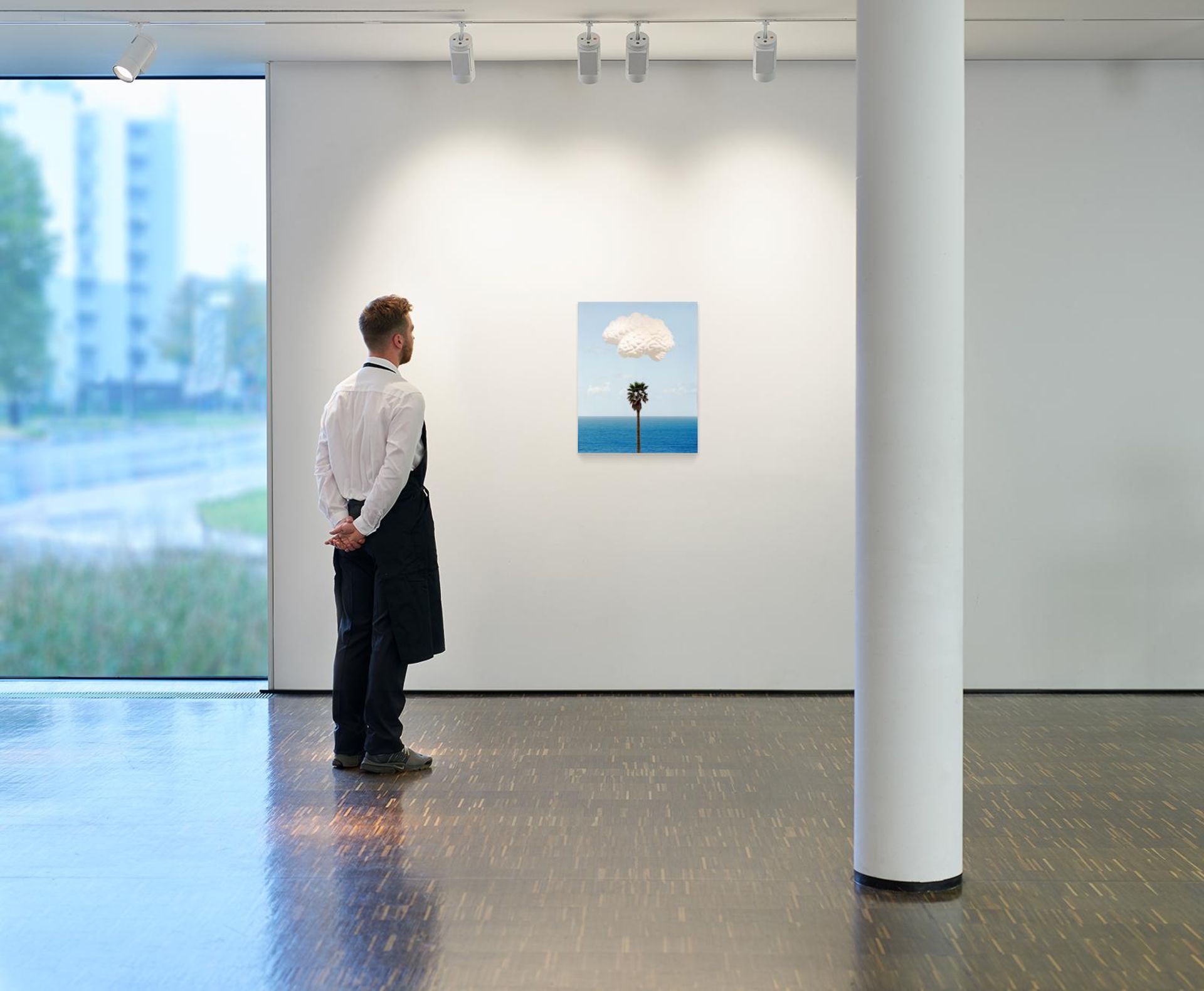 John Baldessari: Brain Cloud (With Seascape and Palm Tree) - Image 4 of 4