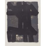 Pierre Soulages: Lithographie No. 6