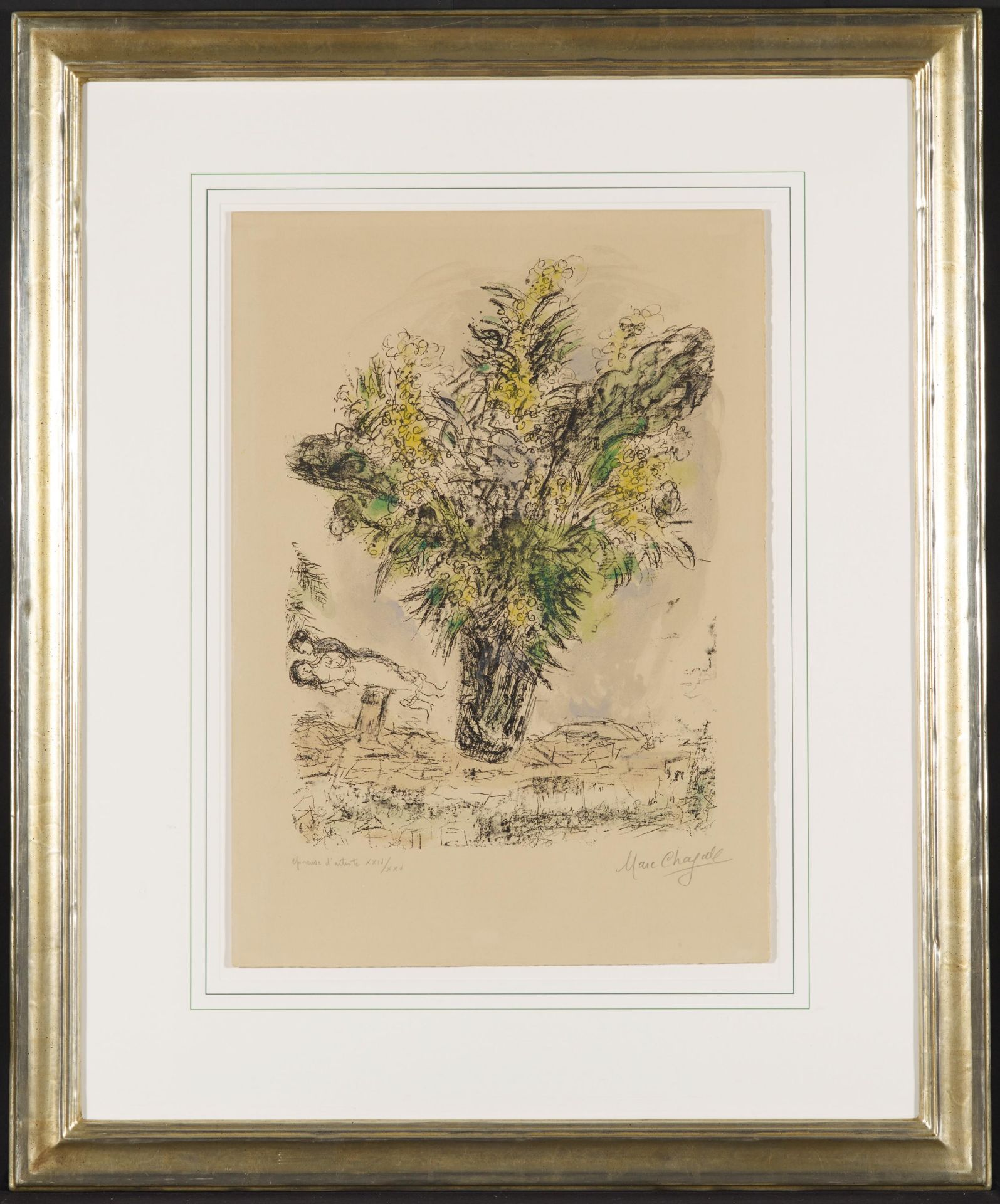 Marc Chagall: Mimosas - Image 2 of 3