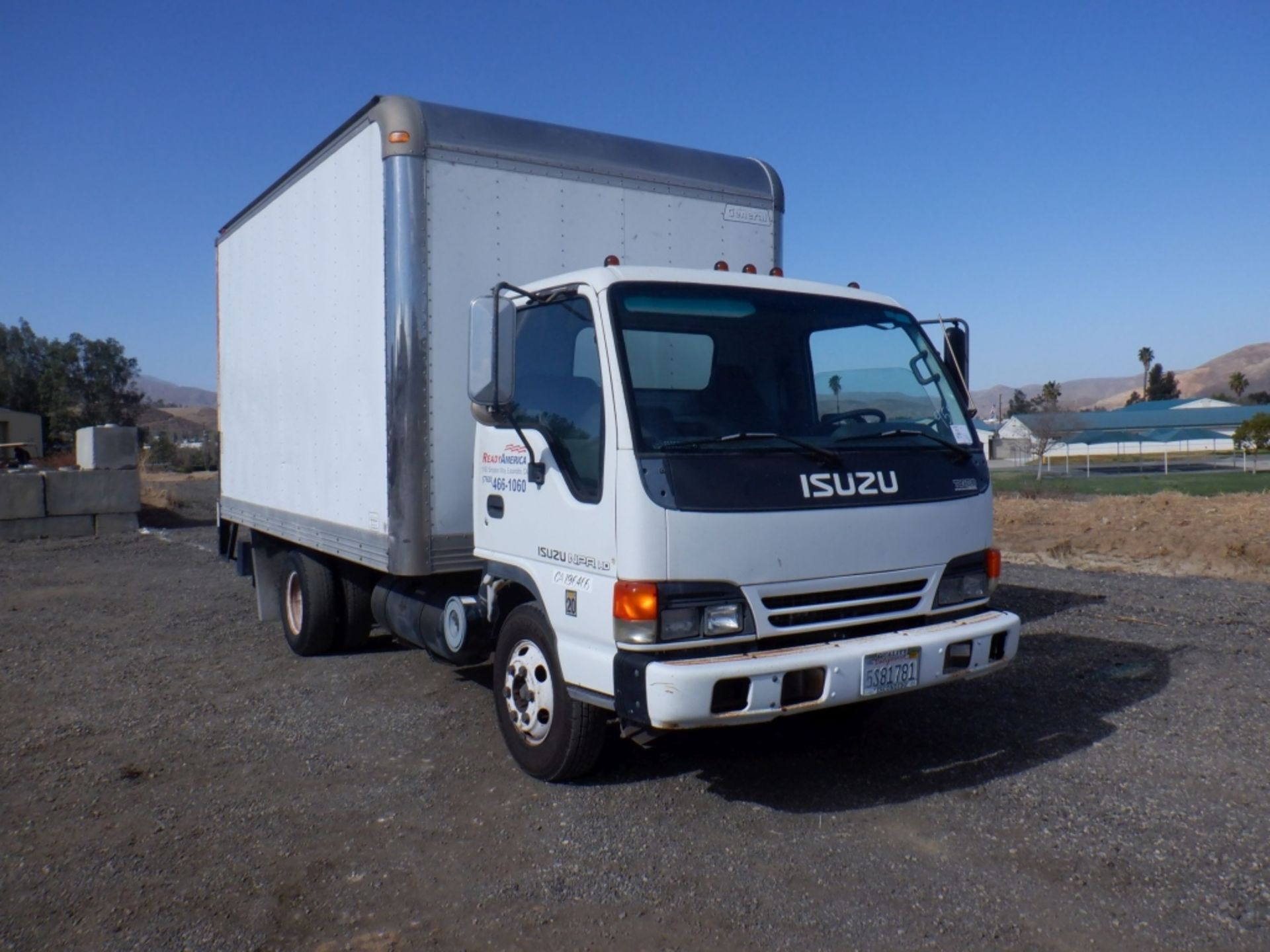 Isuzu NPR HD Van Truck,