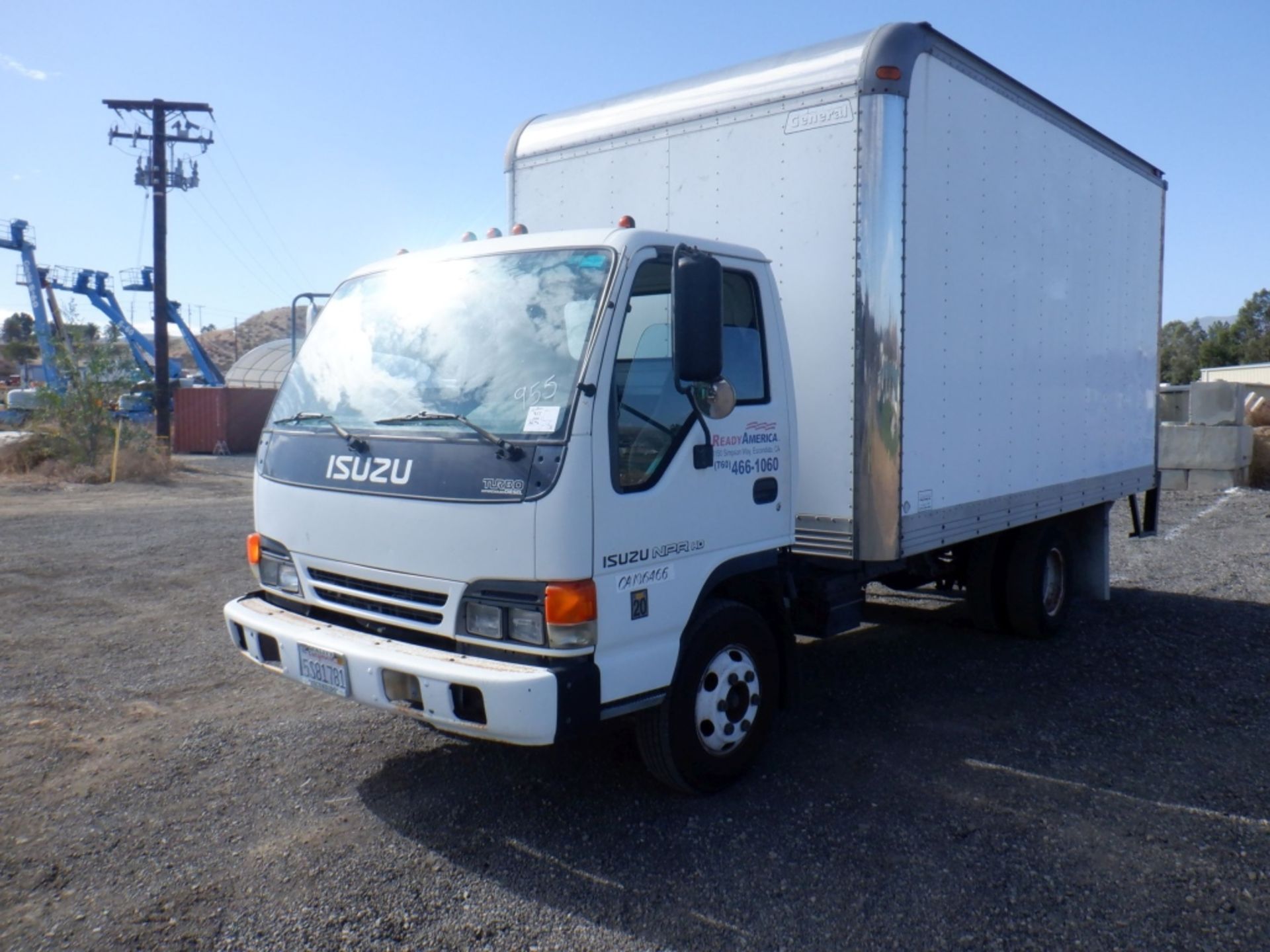 Isuzu NPR HD Van Truck, - Image 2 of 21