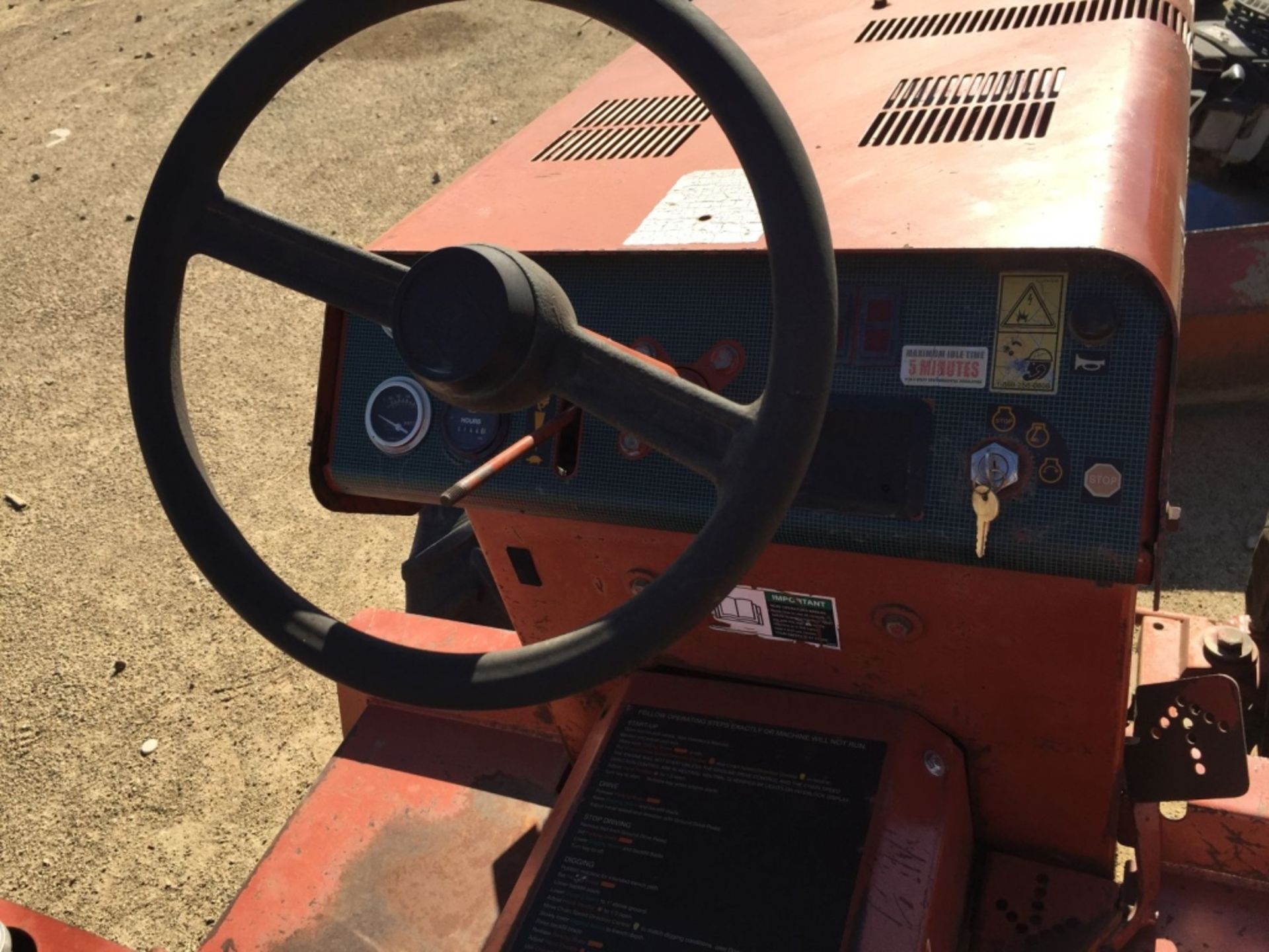 2002 Ditch Witch 3700DD Off Set Trencher, - Image 11 of 24
