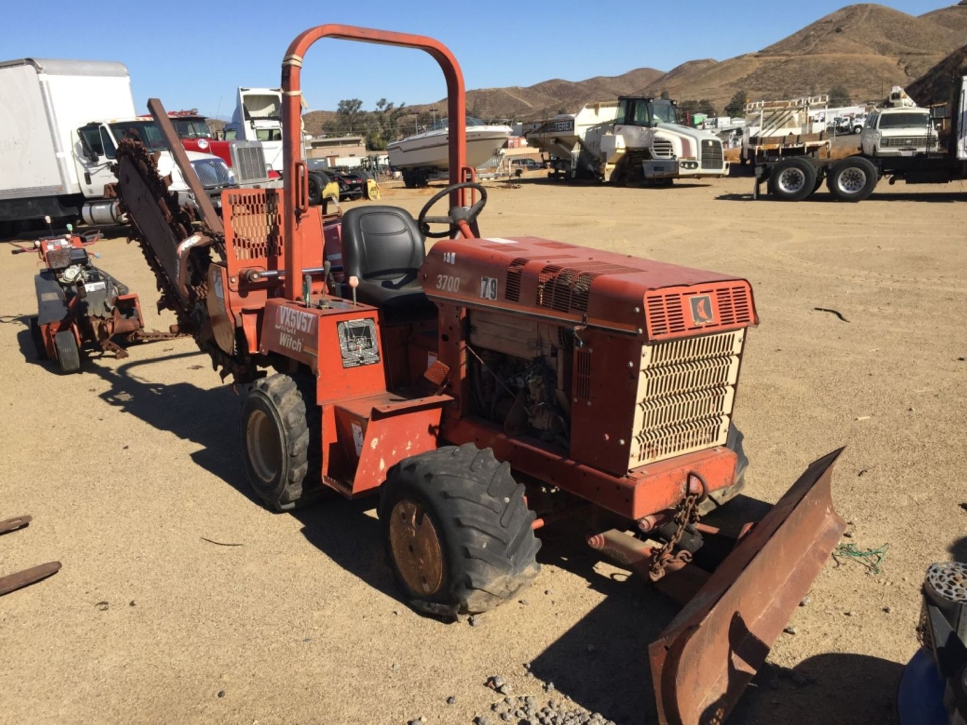 2002 Ditch Witch 3700DD Off Set Trencher, - Image 3 of 24