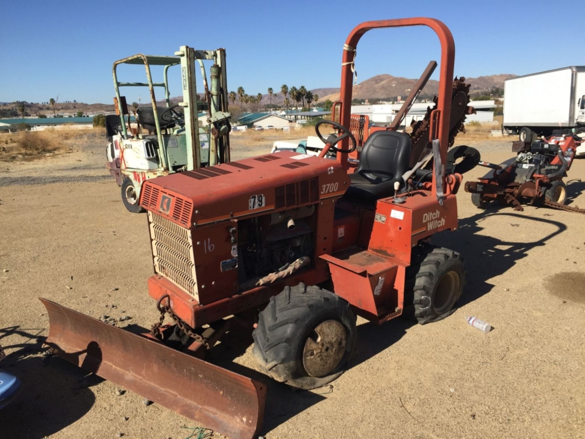 2002 Ditch Witch 3700DD Off Set Trencher,