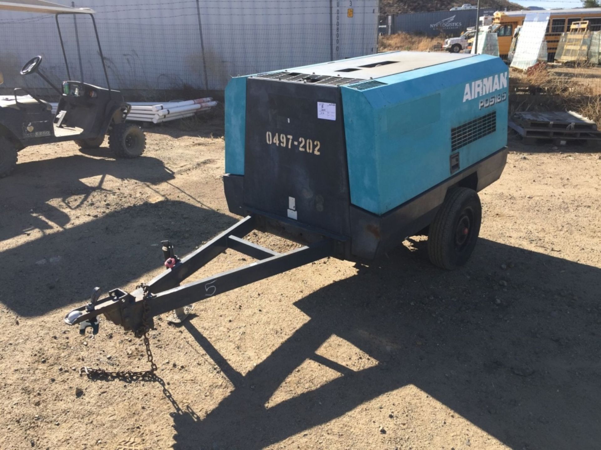 Airman PDS185S 185 CFM Air Compressor, - Image 4 of 24