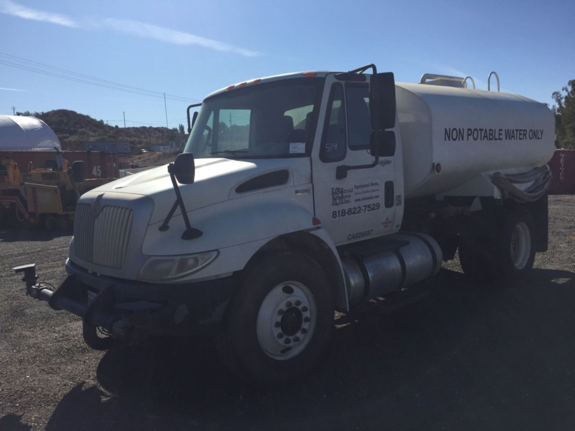 2012 International 4300 Durastar 2000 Gallon Water - Image 4 of 28