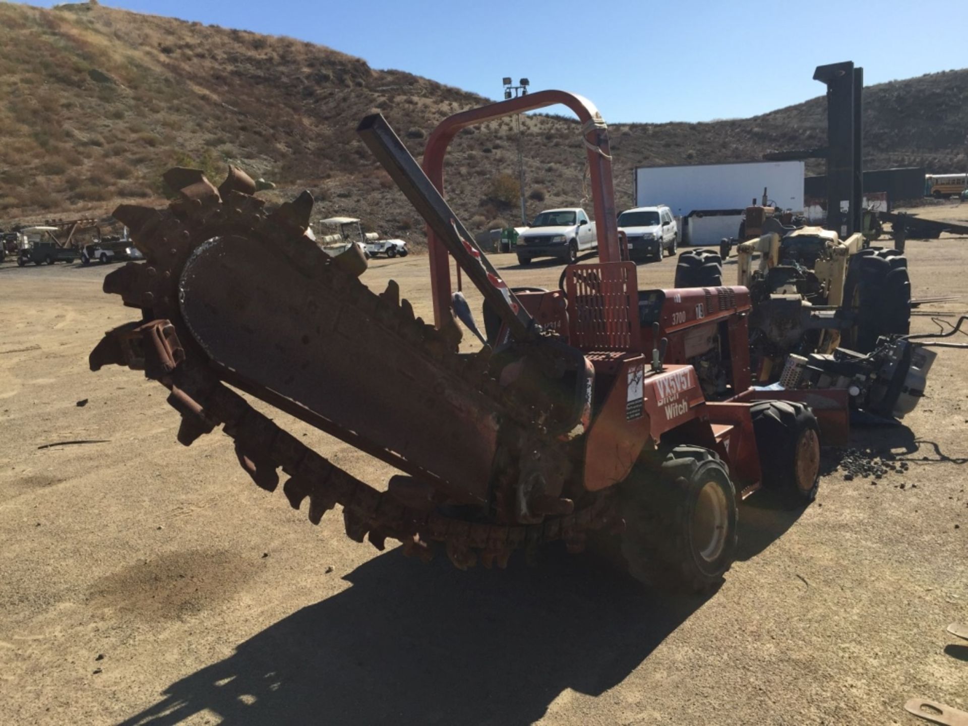 2002 Ditch Witch 3700DD Off Set Trencher, - Image 5 of 24