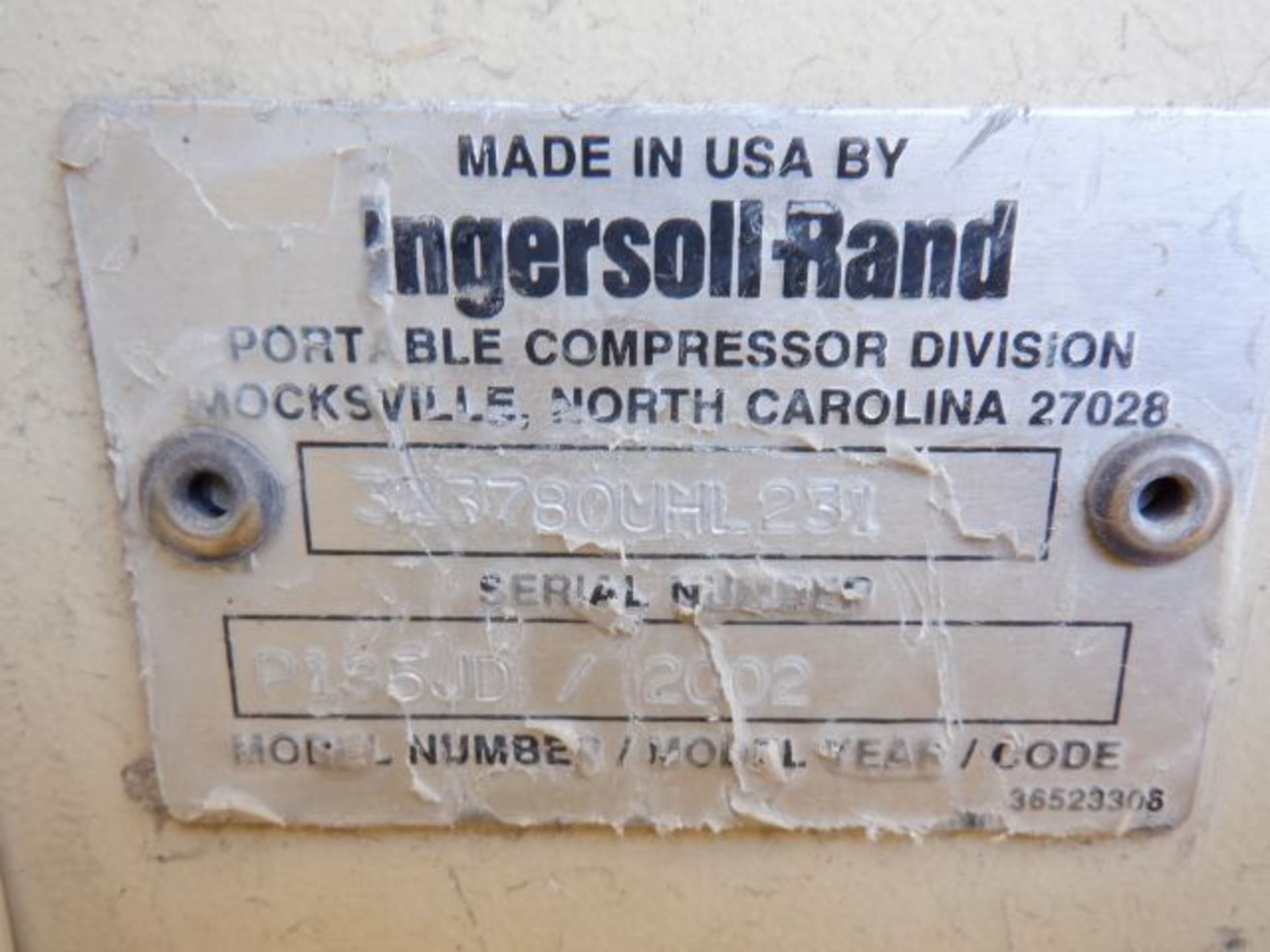 Ingersoll Rand R185 Air Compressor, - Image 14 of 27