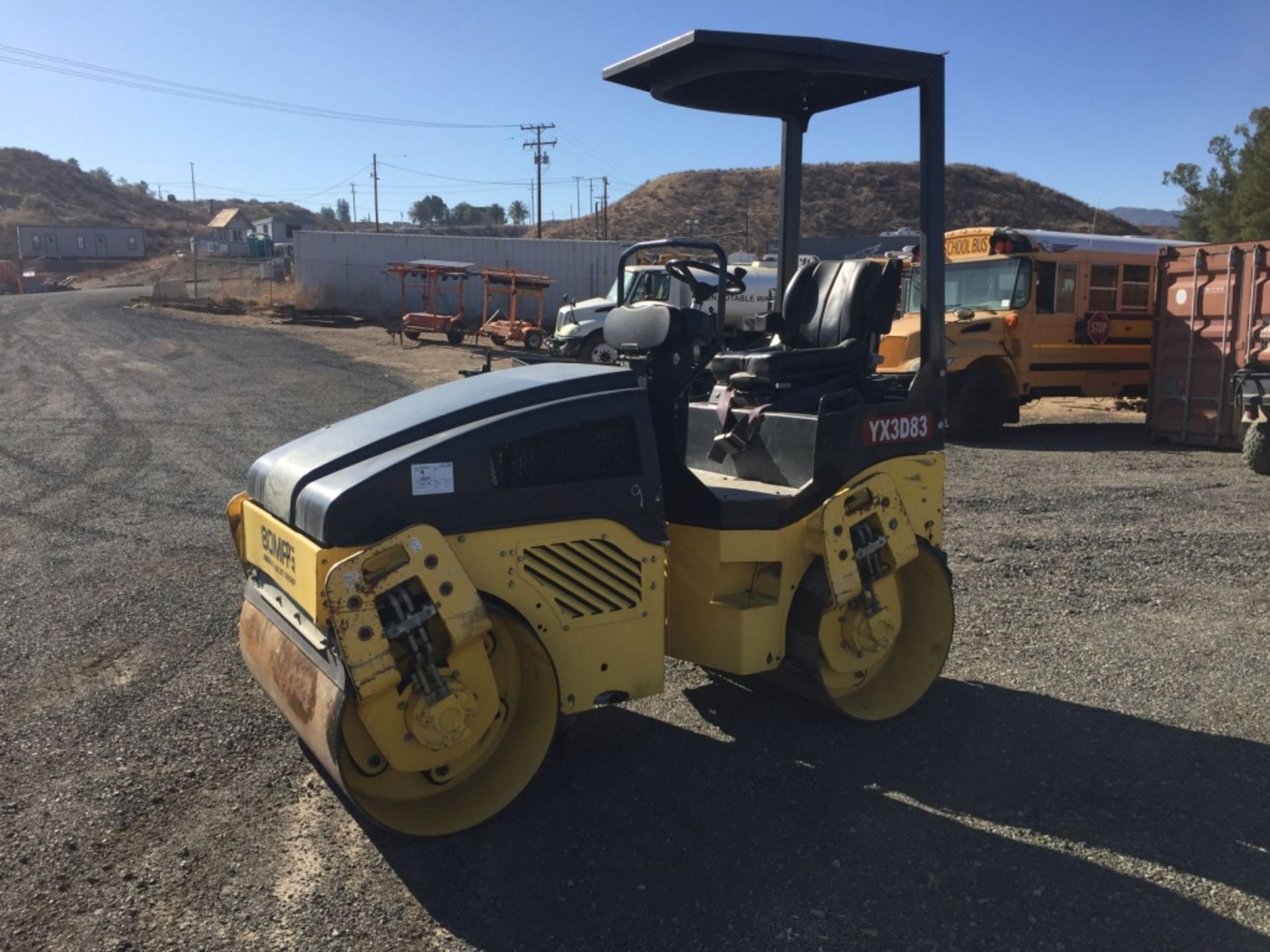 2012 Bomag BW120AD-4 Vibratory Tandem Roller, - Image 4 of 22