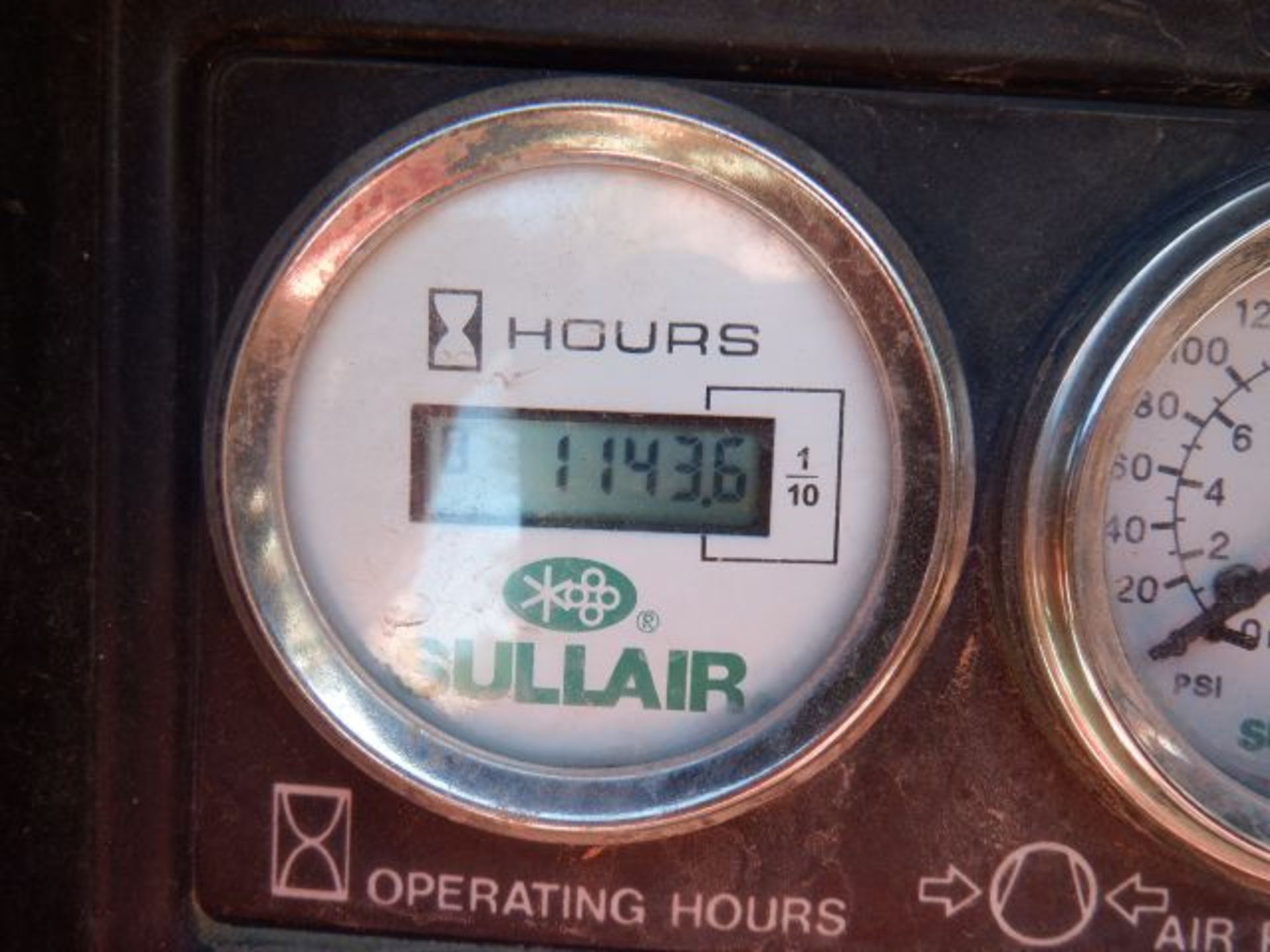 2015 Sullair 185DPQ 185 CFM Air Compressor, - Image 11 of 12