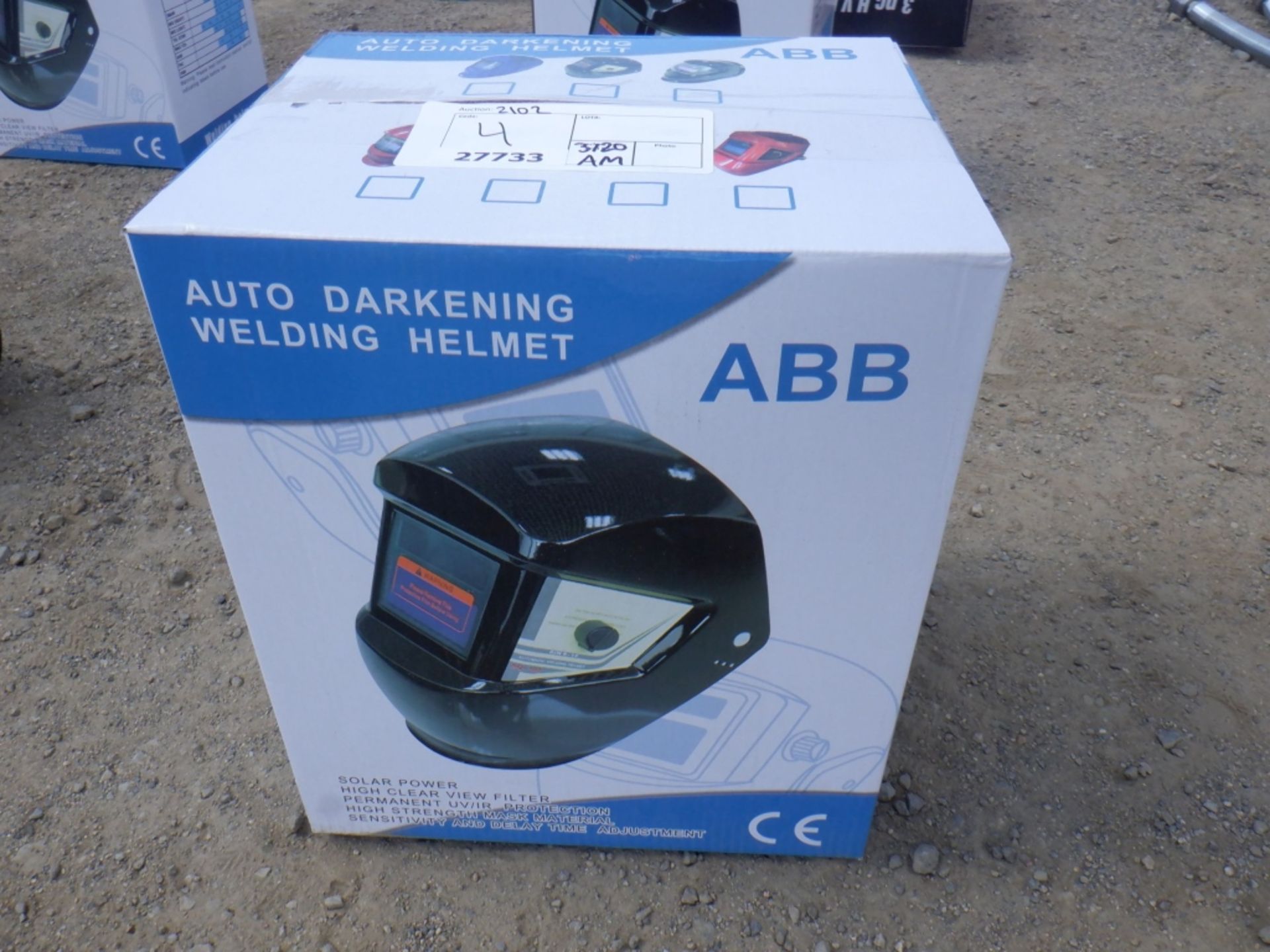 Unused 2020 Auto Darkening Welding Helmet.