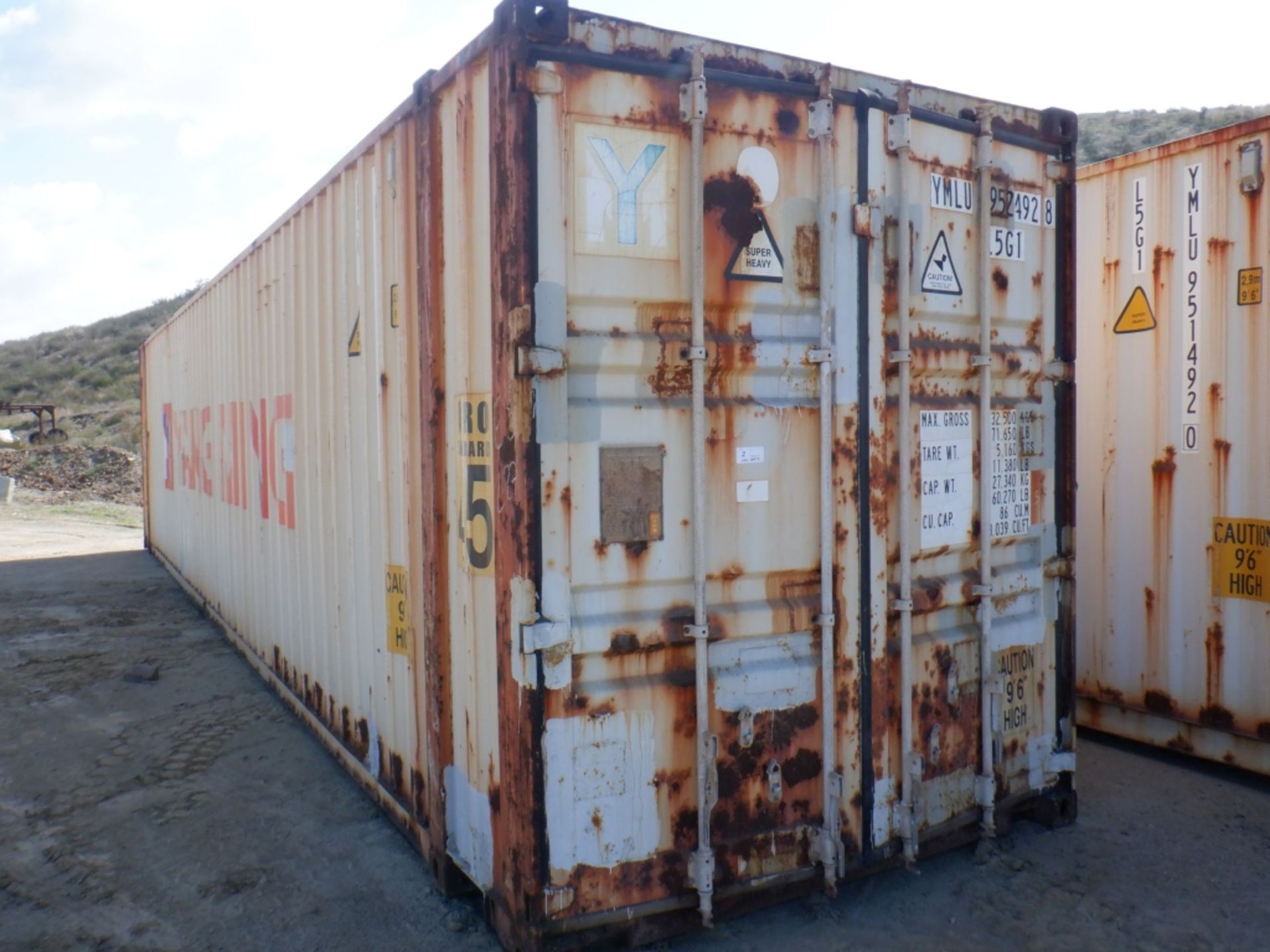 2006 Guang Dong 45' High Cube Container,