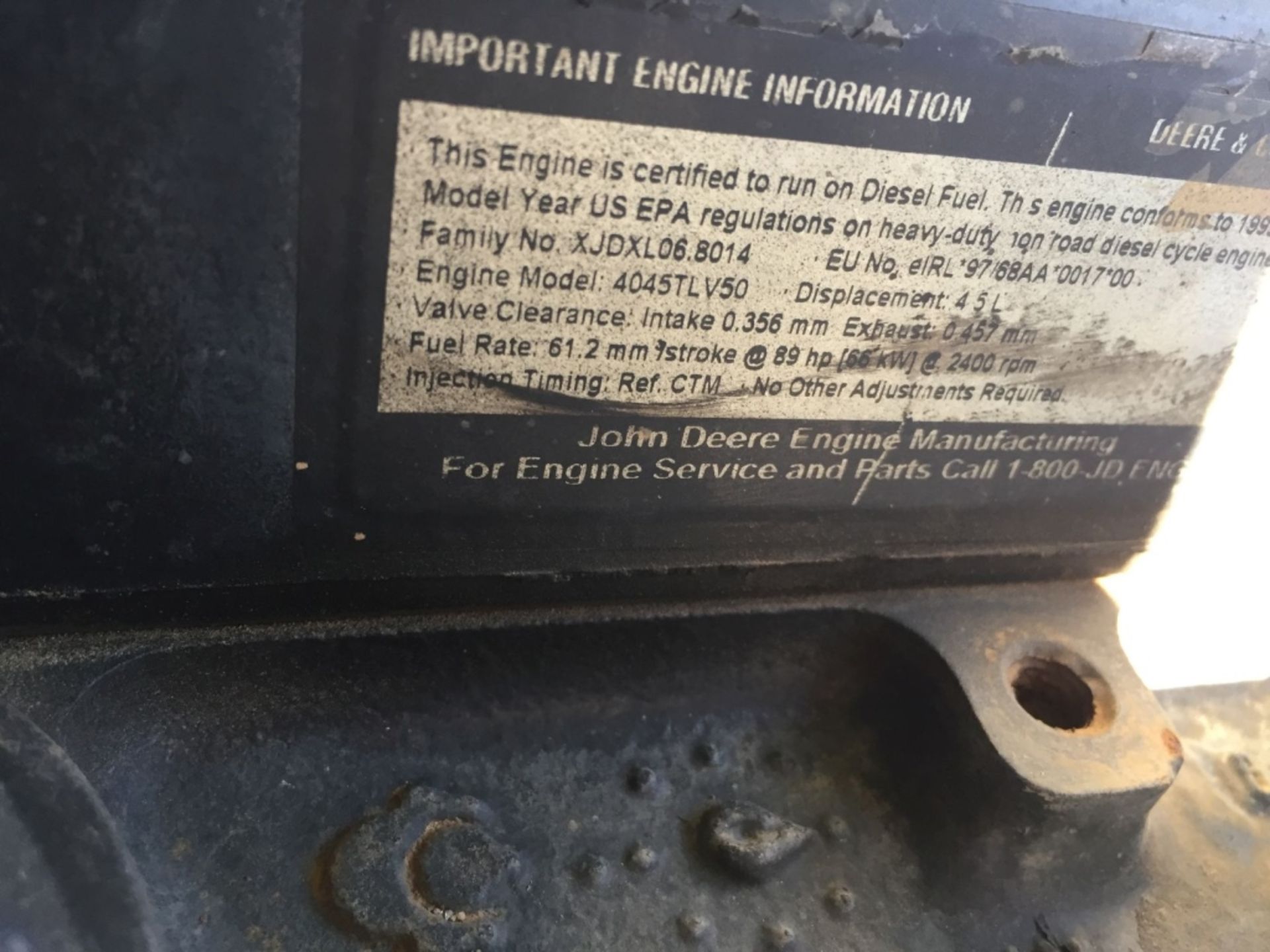 John Deere 5510N Agricultural Tractor, - Image 6 of 18