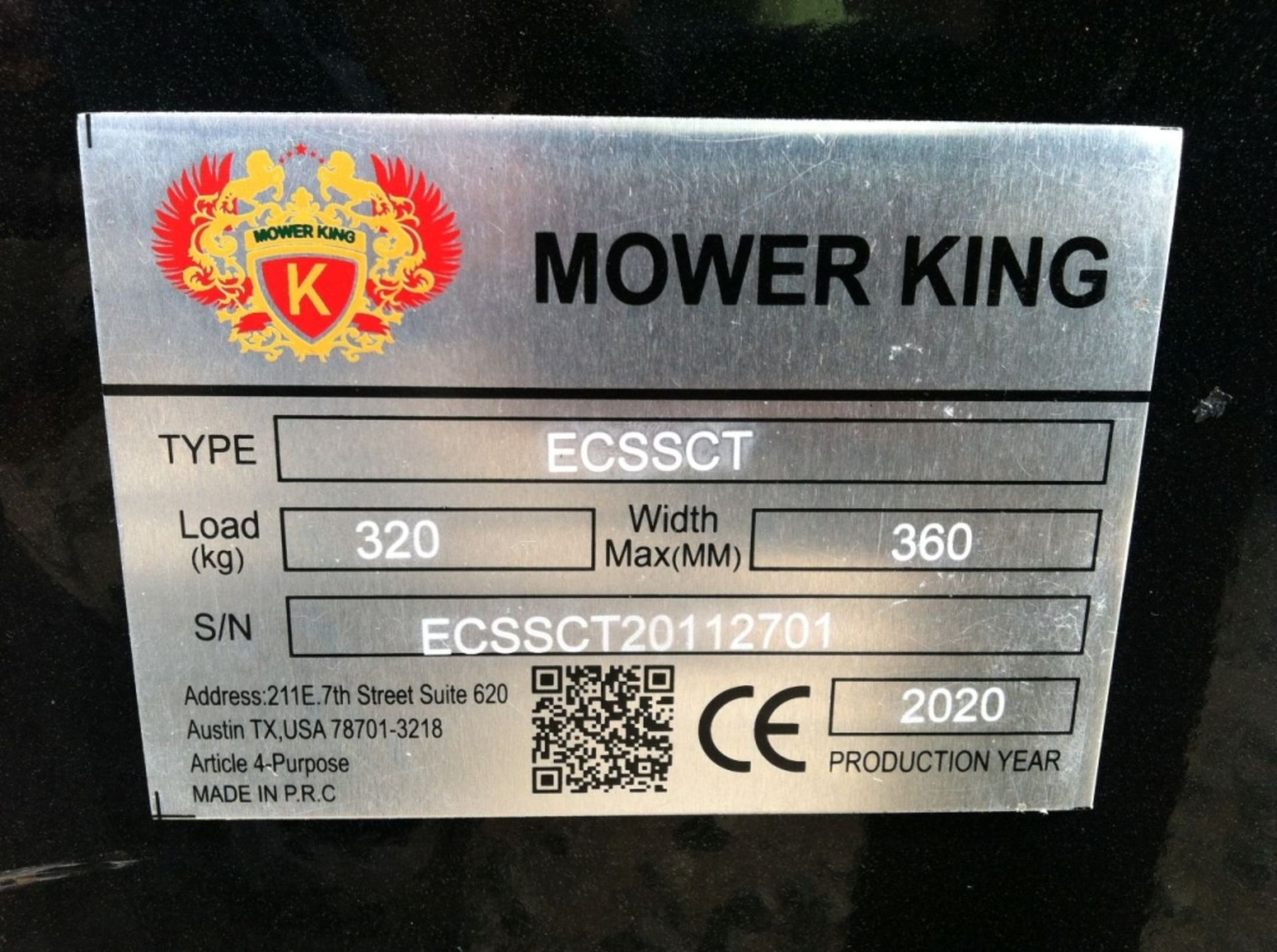 Unused 2020 Mower King ECSSCT 48" Trencher - Image 6 of 6