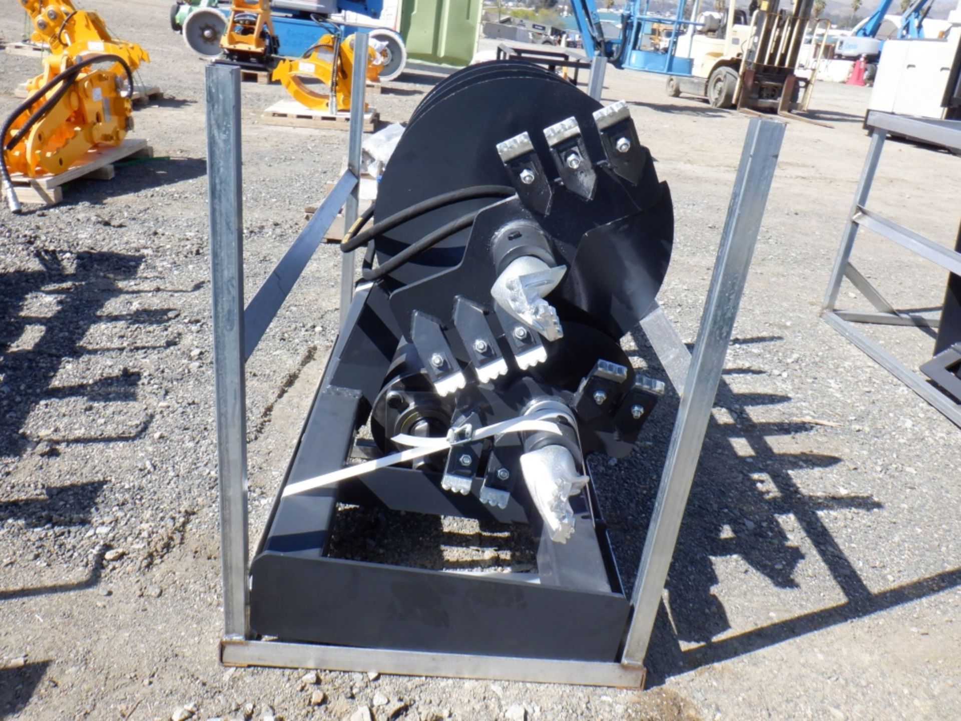 Unused 2021 JCT Hydraulic Auger Attachment, - Image 3 of 3