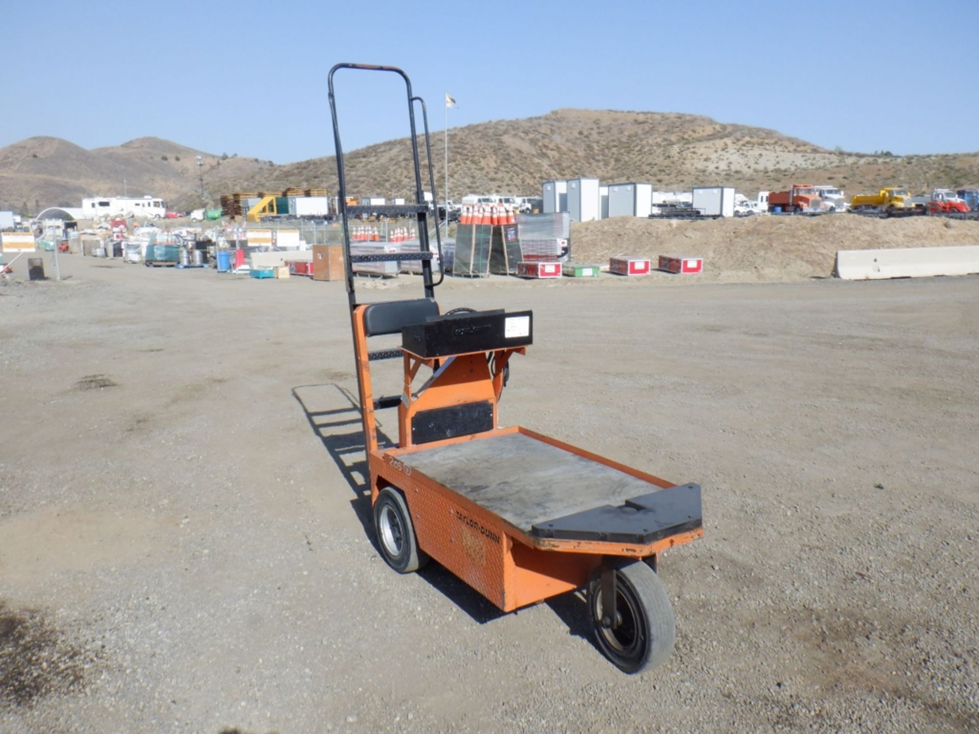 Taylor Dunn SC1-59 3-Wheel Stand On Utility Cart, - Image 2 of 11