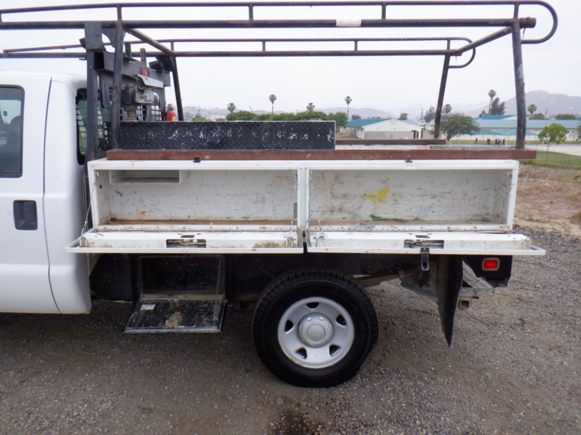 2010 Ford F250 Crew Cab Flatbed Truck, - Image 17 of 24