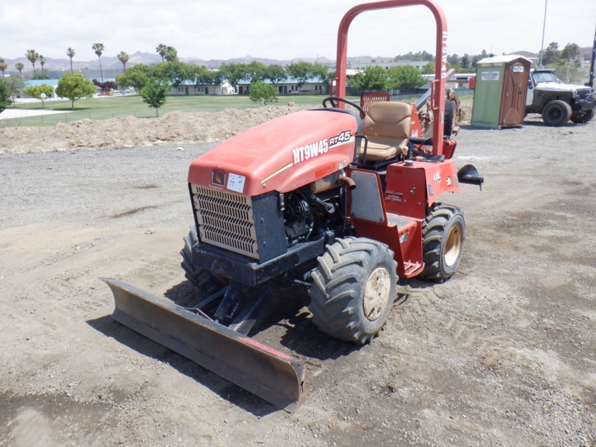 2012 Ditch Witch RT45 Off-Set Trencher,