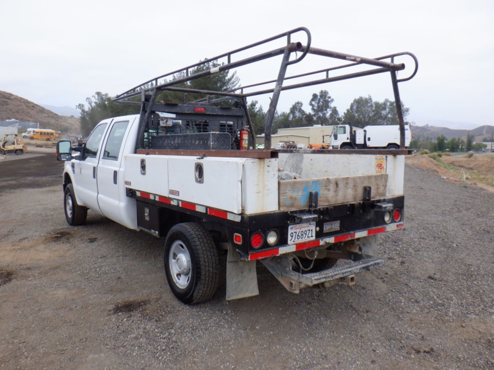 2010 Ford F250 Crew Cab Flatbed Truck, - Image 4 of 24