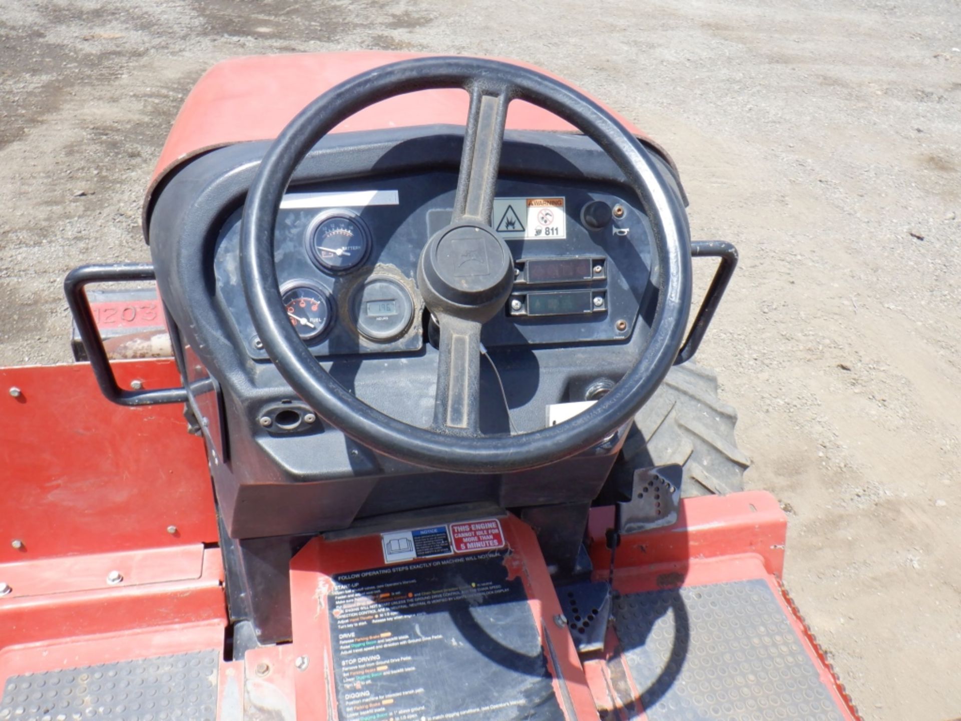 2012 Ditch Witch RT45 Off-Set Trencher, - Image 11 of 23