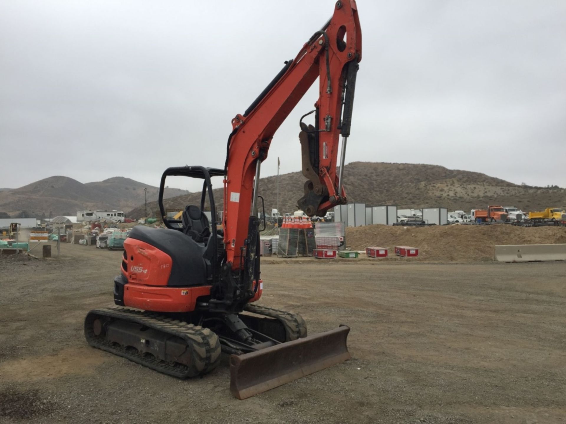 2016 Kubota U55-4 Mini Excavator, - Image 2 of 22