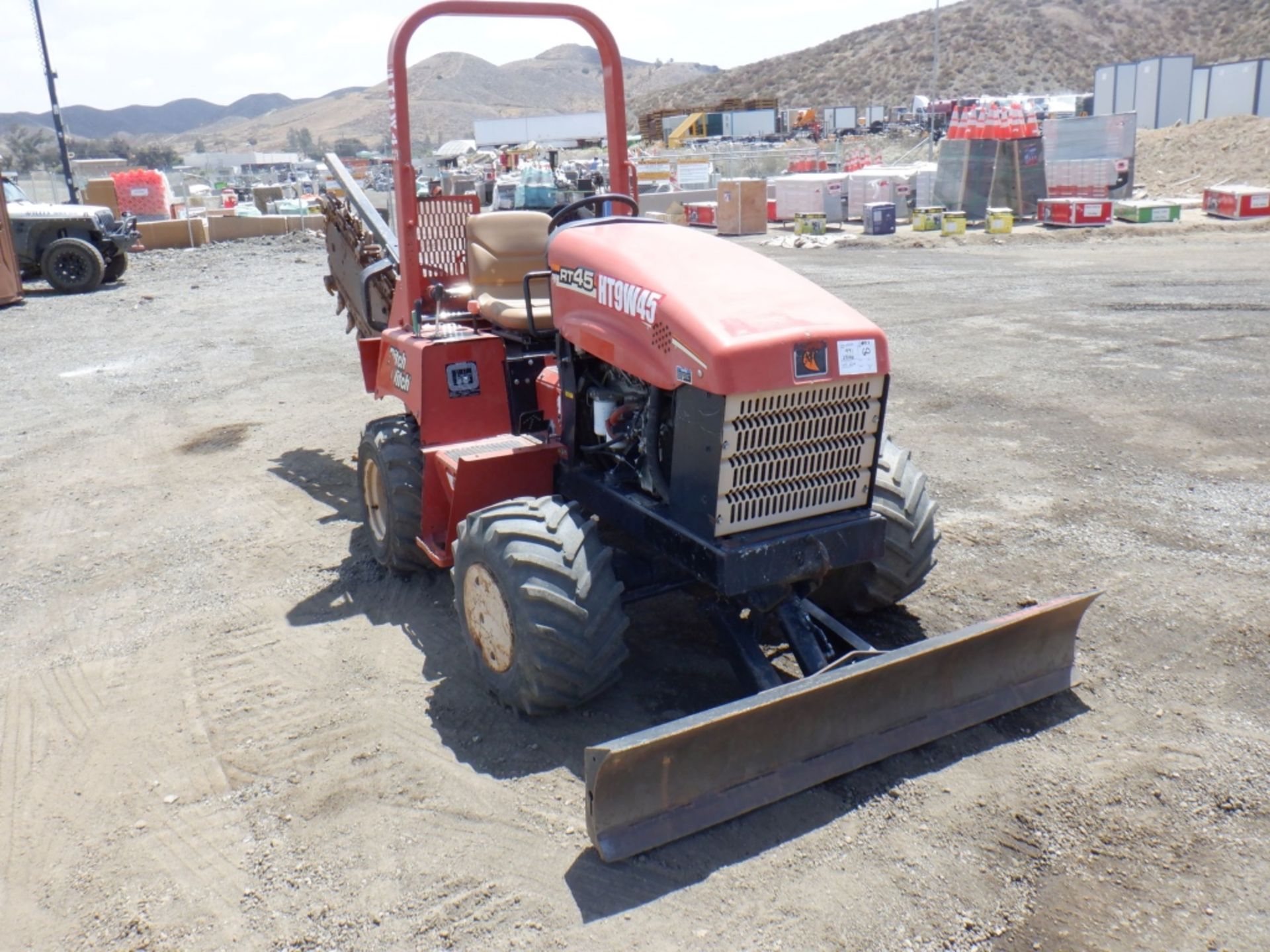 2012 Ditch Witch RT45 Off-Set Trencher, - Image 2 of 23