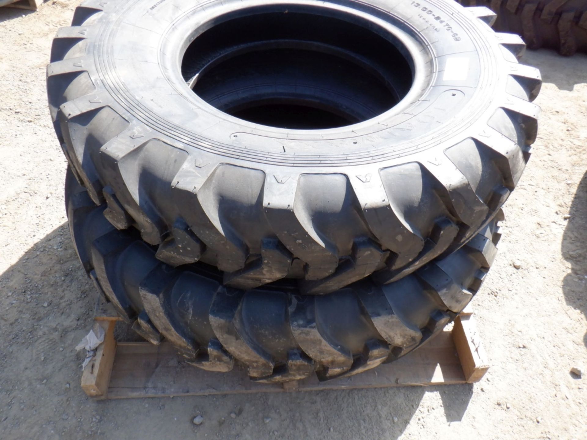 (2) Unused Loadmaxx 13.00-24 TG/G2 Loader Tires.