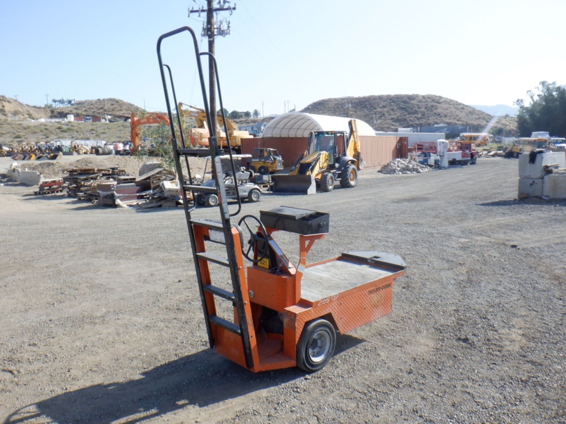 Taylor Dunn SC1-59 3-Wheel Stand On Utility Cart, - Image 3 of 11